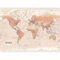 murando - Vlies Fototapete Weltkarte 150x105cm Foto Tapete Schlafzimmer Wohnzimmer Vliestapete XXL Wandtapete Motivtapeten Bildtapete 3d Effekt Wand Dekoration - Geographie Kontinente k-A-0091-a-c