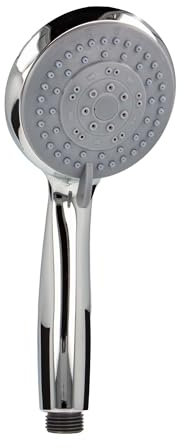 tecuro Handbrause ew-easy Ø 100 mm - 5-Funktionen und Antikalkdüsen, verchromt