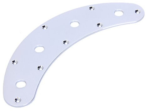Chrom 3 Topf Elektrik Platte Für Musicman Bass Etc