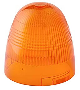 HELLA 9EL 859 020-001 Lichtscheibe, Rundumleuchte - gelb (amber) für Traktor, LKW, Gabelstapler