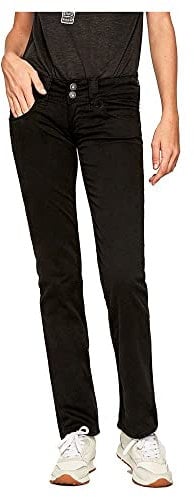 Pepe Jeans Venus Femme Jeans, Black (Black), 25W / 34L