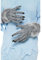 Smiffys Fellhände Werwolf, Grau, PVC