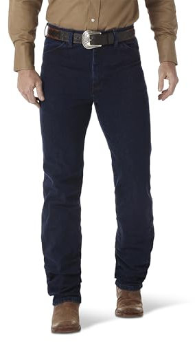 Wrangler Slim Fit Jeans im Cowboy-schnitt, Nightfire, 36W x 32L Uomo