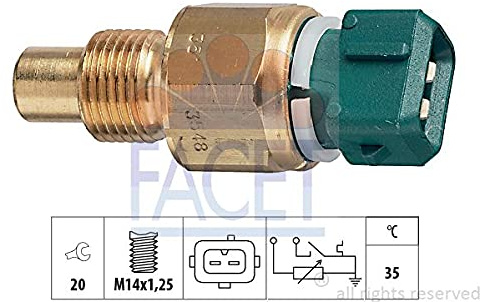 FACET 7.3548 Kühlmitteltemperatursensor Kühlmitteltemperatursensor