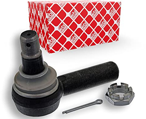 febi bilstein 02953 Spur- / Lenkstangenendstück mit Kronenmutter und Splint, 1 Stück