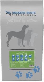 Beckers Beste - glutenfreies Welpen Hundefutter 5kg - Junior Plus Welpenfutter mit Geflügel ohne Weizen - Trockenfutter für große und kleine Hunde