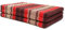 Leewadee Klappmatratze Gästebett Klappbar Auto Matratze Gästematratze Klappbar Faltbare Matratze Extrabreit, Kapok, 200 x 100 cm, Rot