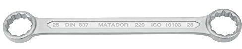 MATADOR Doppelringschlüssel, 25 x 28 mm, 0220 2528