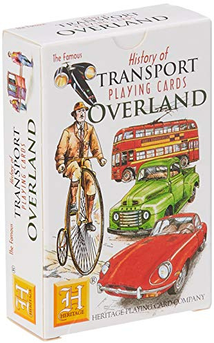 Heritage Playing Cards - History of Transport - Overland Playing Cards
