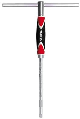 YATO Freilauf Steckschlüssel Schraubendreher mit T-Griff 1/2' Vierkant