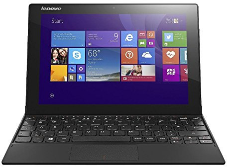 Lenovo MIIX 3 10.1 Inch Tablet with Keyboard Dock (Intel Atom Z3735F 1.33 GHz, 2 GB LPDDRIII RAM, 32 GB eMMC, Wi-Fi, BT, Camera, Integrated Graphics, Office 365, Windows 8.1)Black