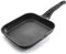 LACOR - 24123 - Asador Liso Eco Piedra 24 cm - Negro