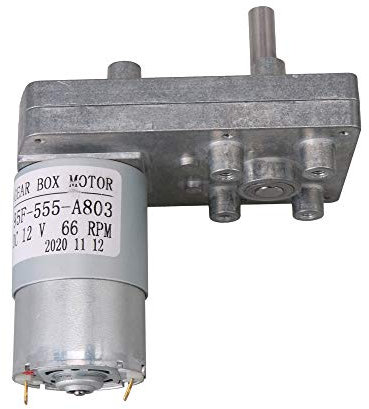 Silber 12V 66RPM Platz High Torque-Getriebe Getriebe elektrischen Antriebsmotor