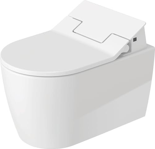 Duravit ME by Starck Wand-WC für Dusch-WC Sitz Weiß Hochglanz 570mm