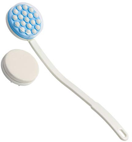 Sammons Preston Lotion Applicator with Massage Head, Long Handle and Foam Massaging for Back, Easily Apply Lotions, Creams, Oils, Pain Relief Gel, Suncreen, Mobility Aid