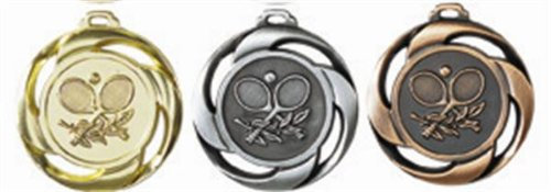 S.B.J - Sportland Medaille Tennis Bronze