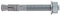 Fischer Tasselli FBN II 12/10 A4 in acciaio inox, per calcestruzzo e pietra compatta, set di 20 Pz, 507563
