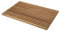 Skagerak - Premium Badezimmer Matte Teak-Holz mit Edelstahl Bad-Vorleger Holzmatte Saunamatte rutschfest