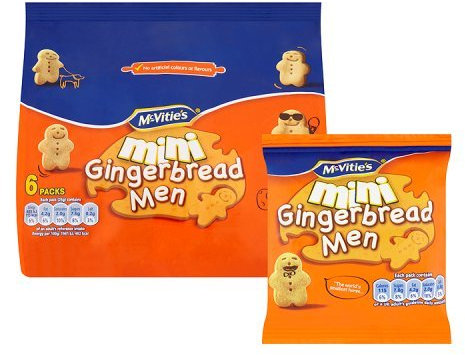 McVitie's Mini Gingerbread Men 150g