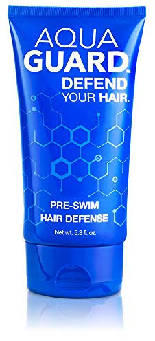 AQUA GUARD Pre-Swim Hair Defense | Prevents Chlorine Damage, Paraben and Gluten Free, Vegan, Color Safe, Reef Safe, Leaping Bunny Certified | 5.3 oz (1 Bottle)