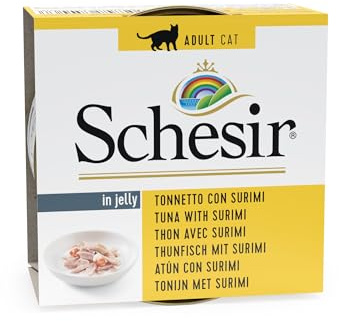 Schesir – tonnetto with Surimi for Cats, Gr. 85