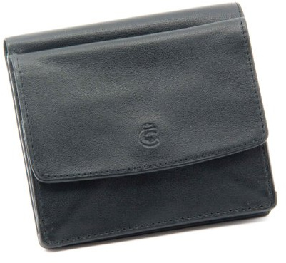 Esquire Münzbörse Logo Schachtelbörse Schwarz 003910