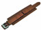Uhrenarmband mit Unterlage 18mm Hellbraun Kalbleder Bern 4225