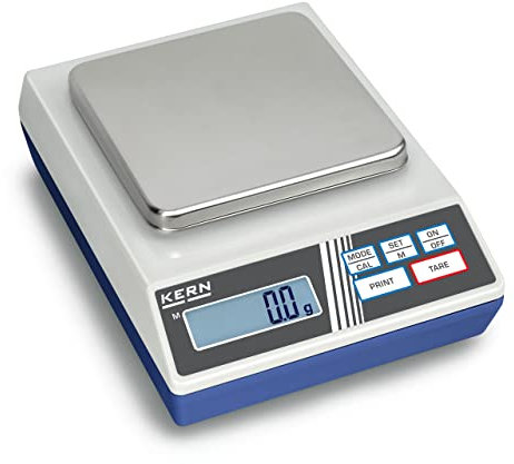Kern & Sohn wlpa400 N 440 Serie Präzisions-Waage, 130 mm x 130 mm Plattform, 165 mm Länge x 230 mm Breite x 80 mm Höhe, 400 g Bereich-Wägezelle Skala, 0.1 g