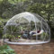 Garden Igloo - Iglu für den Garten, transparent, 360 x 360 x 220 cm – Gartenhaus aus Metall und Kunststoff – wasser- und UV-beständig – Farbe transparent