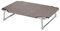 Ferplast Lit Pliable pour Chiens Dream 80, avec Structure Solide en Aluminium avec élastiques renforcés, Toile en Tissu, 84 x 54 x h 18 cm Taupe