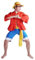 CoolChange Luffy costume from One P after the 2 year separation from the Straw Hat Crew. Size: L
