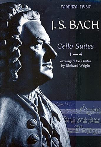 J.S. Bach: Cello Suites 1-4 (Gitarre) Classical Guitar Noten