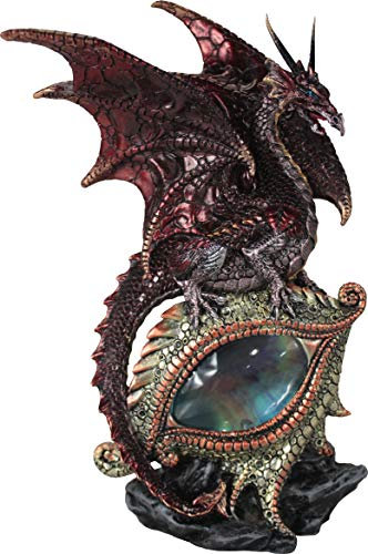Nemesis Now Dekofigur, Drachenauge, 26 cm, Rot