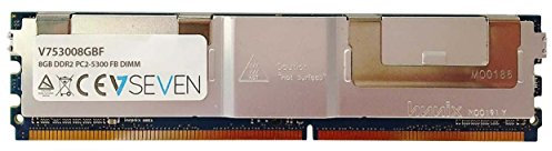 V7 V753008GBF Server DDR2 DIMM Arbeitsspeicher 8GB (667MHZ, CL5, PC2-5300, 240pin, 1.8 Volt, Fully Buffered)