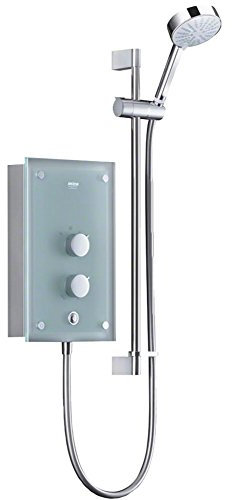 Mira Azora 9.8kW Thermostatic Electric Shower Translucent Glass Fascia 1.1634.011