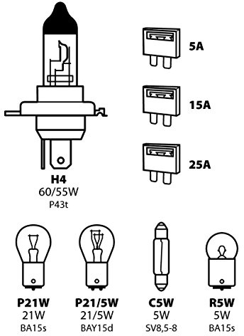 LAMPA 58152 Lampen-Set