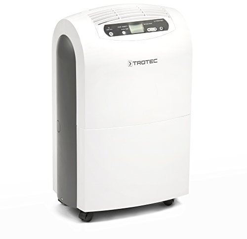 TROTEC Raumentfeuchter elektrisch TTK 100 E – Leistung 30 L/Tag – Fläche 90 m² / 230 m³ – Entfeuchtungsgerät mit Autoabschaltung