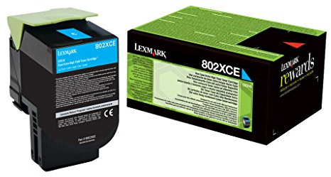 Lexmark 80C2XCE Laser Toner for CX510DE - Cyan
