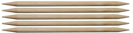 KnitPro K35110 Strumpfstricknadeln, Birkenholz, Mehrfarbig, 20 x 0.23 x 0.23 cm, 5