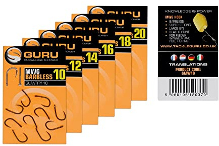 Guru MWG Barbless Hook GR. 20