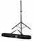 Pronomic SPS-1A Boxenstativ Aluminium - Boxenständer mit stabiler extra breiter Dreibein-Konstruktion - Höhe 125-185 cm - Stativ auch als Dartstativ oder Fotostativ verwendbar - Inkl. Tasche