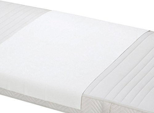 ZOLLNER Matratzenauflagen in 60x120 cm - wasserdichter Matratzenschoner - Inkontinenz Unterlage aus Baumwolle - waschbar bis 95°C - Oeko Tex® Zertifiziert - vom Klinikspezialisten