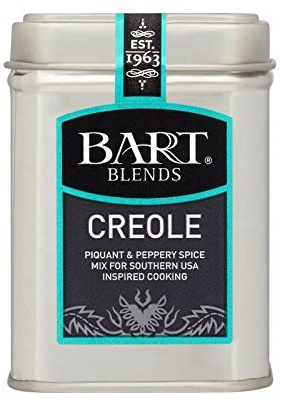 Bart Mischungen Creole Gewürz Zinn 65G - Packung mit 6