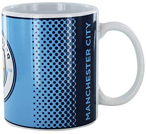 Tazza in ceramica con stemma del Manchester City, 325 ml