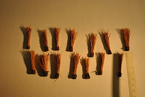 Grasbüschel Kokosbraun, 14 Stck, Krippenbau