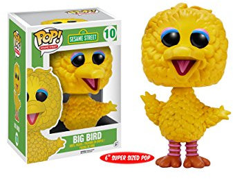 Funko 4909 Actionfigur Sesame Street: Big Bird, 6 Zoll