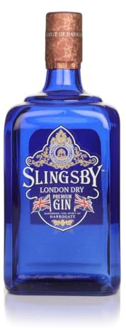 Slingsby London Dry Gin - 42% ABV - 70cl - Classic Gin with 24 Hand-Selected Botanicals - Citrus Flavour Profile - Yorkshire - Recommended with Tonic