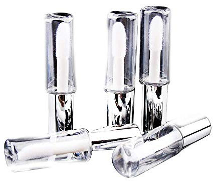 Yosoo 45 Stück leere Flaschen, transparent, 1,2 ml, Kunststoff, Flasche, Behälter, Make-up, Parfüm, für Reisen, Arbeit