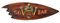 Interlifestyle Surfboard aus Holz 60cm im Tiki Bar Tribal Style Hawaii Maui Deko Surfbrett