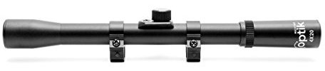 Richter Optik 4x20 Crystal Riflescope With 11mm 3/8 Mounts Air Rifle Scope Airgun Rifle Scope Telescopic Sight